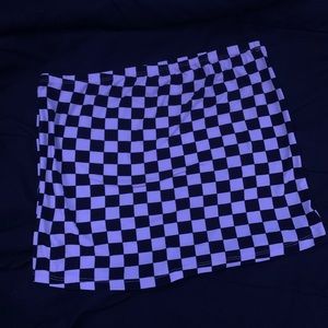 rue21 Checkered Crop Top